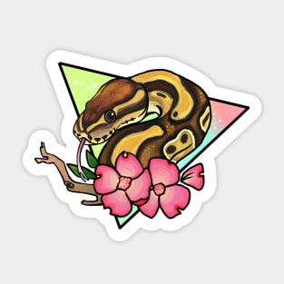 Magical Ball Python (pastel) Sticker